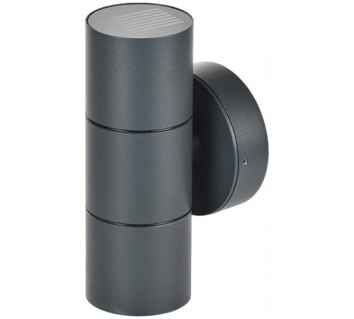 Светильник уличный 5113 настенный 2хGU10 IP65 серый  LT-UPU0-5113-GU10-2-K03  IEK