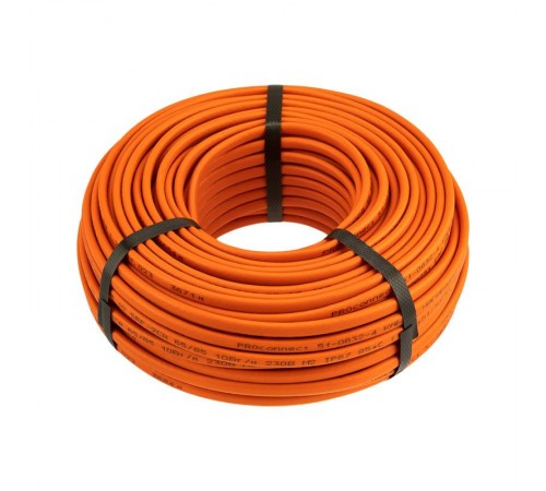 Кабель саморегулирующийся пищевой SRP10-2CR, экранированный, 10Вт/м, 0,5мм2/100м, бухта 50м  51-0198  PROconnect