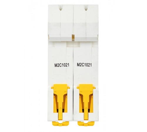 Выключатель автоматический двухполюсный M10N 2P C 10А 10кА ARMAT  AR-M10N-2-C010  IEK