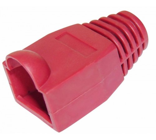 Изолирующий колпачок для разъемов RJ-45, красный  05-1205  REXANT