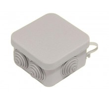 Коробка распределительная 70х70х40, 6 вывода, IP55  КР2605  HEGEL