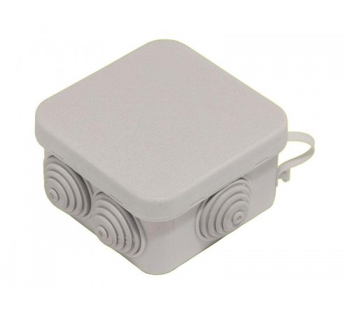 Коробка распределительная 70х70х40, 6 вывода, IP55  КР2605  HEGEL