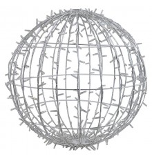 Шар светодиодный диаметр 80см 300 LED ТЕПЛЫЙ БЕЛЫЙ эффект мерцания 230В  501-616  NEON-NIGHT