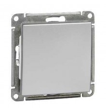 W59 Матовый хром Выключатель 1-клавишный 10АХ  VS110-154-5-86  SE