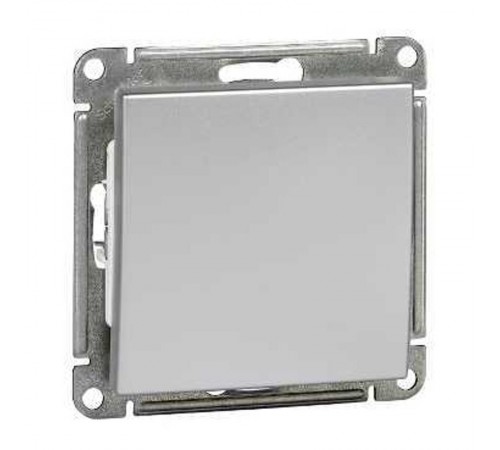 W59 Матовый хром Выключатель 1-клавишный 10АХ  VS110-154-5-86  SE