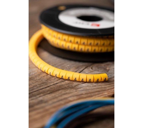 Маркер-кабельный 4,0кв.мм "4" (500шт.) (ЕС-2) EKF PROxima  plc-KM-4-4  EKF