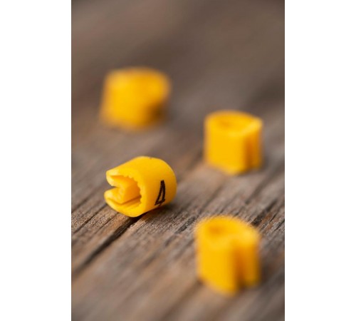 Маркер-кабельный 4,0кв.мм "4" (500шт.) (ЕС-2) EKF PROxima  plc-KM-4-4  EKF