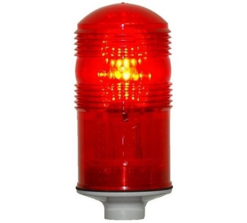 Заградительный огонь "ЗОМ-48LED" >32cd, тип "Б", 30-265V AC/DC, IP65  АЭРОСИГНАЛ