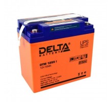 Акумуляторная батарея UPS серии DTM 1255 I 12В/55Ач  DTM 1255 I  DELTA