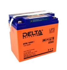 Акумуляторная батарея UPS серии DTM 1255 I 12В/55Ач  DTM 1255 I  DELTA