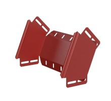 Угол вертикальный внешний 45 градусов Стандарт 300х100 RAL 3000  PR16.5260  Промрукав