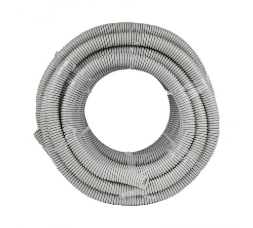 Труба гибкая гофрированная ПВХ 32мм с протяжкой (25м)  tg-z-32-25  EKF