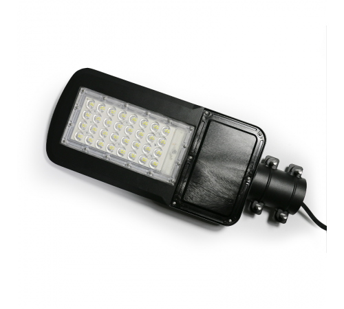 Светильник светодиодный консольный уличный Qplus 100W 12000lm 5000K 120-260V IP65 455*180*49мм черный КСС "Ш" LED 1/4  629535300  Gauss