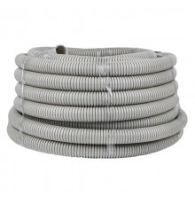 Труба гибкая гофрированная ПВХ 32мм с протяжкой (25м)  tg-z-32-25  EKF