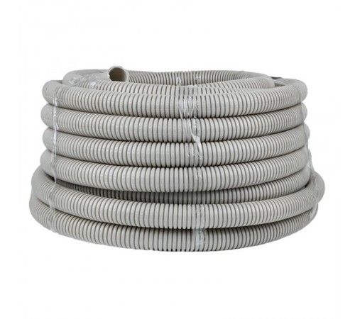 Труба гибкая гофрированная ПВХ 32мм с протяжкой (25м)  tg-z-32-25  EKF