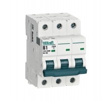 Выключатель автоматический 3P 1A х-ка B ВА-105 10кА  13124DEK  DEKraft