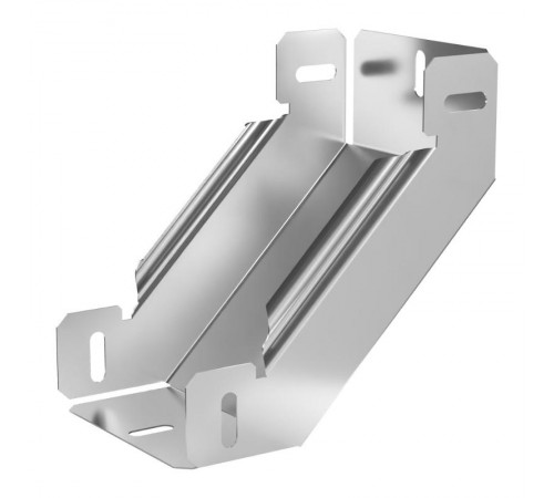 Угол вертикальный внутренний 90 градусов Стандарт INOX (AISI 304) 100х50  PR16.3262  Промрукав