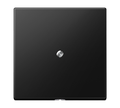 Кабельный вывод с разгрузкой натяжения; дюропласт; черный матовый  LS990ASWM  Jung