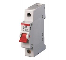 Рубильник 1 пол. E201g 100A рычаг серый  2CDE281001R1100  ABB