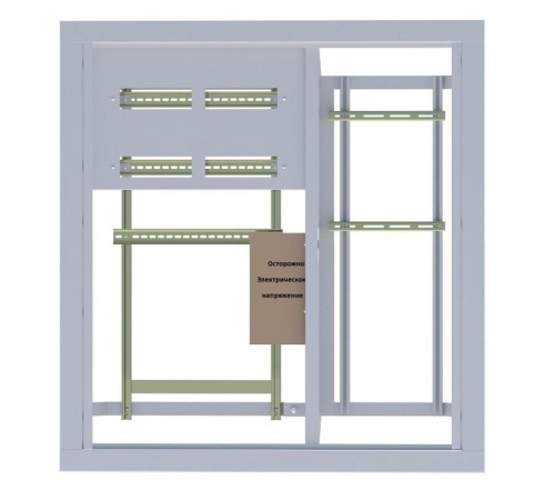 Щит этажный ЩЭ 2 кв. (ВхШхГ) 1010х950х160 IP31 PROxima  mb10-v-2  EKF