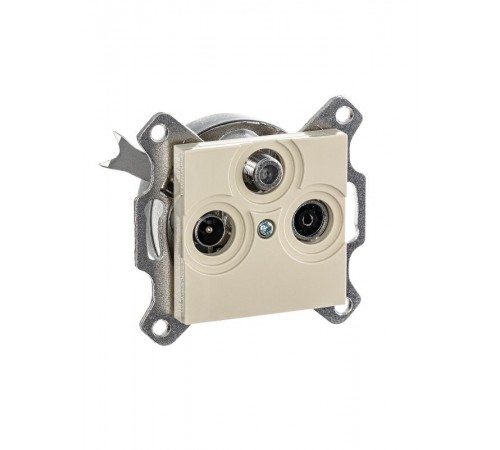 ABB Levit Слоновая кость Розетка TV-R-SAT единственная  5011H-A03303 17W  2CHH083303A6017  ABB