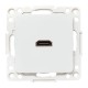 Стокгольм Механизм розетки HDMI белый  EYA00-327-10  EKF