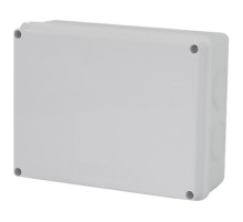 Коробка разветвительная 150*110*70 мм, 10 выбивных отверстий, IP65, светло-серая, EBX31-03-65  39559  STEKKER