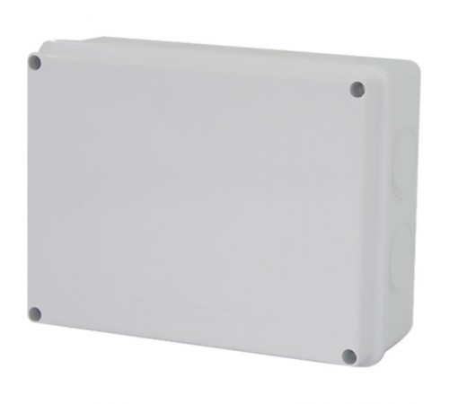 Коробка разветвительная 150*110*70 мм, 10 выбивных отверстий, IP65, светло-серая, EBX31-03-65  39559  STEKKER