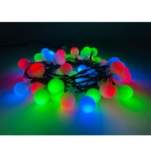 Гирлянда светодиодная  Нить Шарики d18мм, 5 м мультиколор,  ENIN - 18BM   220V, IP20 (36/648)  Б0047968  ЭРА