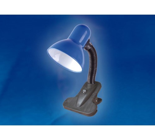 Светильник настольный TLI-222 цоколь E27 голубой  09406  Uniel