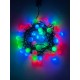 Гирлянда светодиодная  Нить Шарики d18мм, 5 м мультиколор,  ENIN - 18BM   220V, IP20 (36/648)  Б0047968  ЭРА
