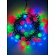 Гирлянда светодиодная  Нить Шарики d18мм, 5 м мультиколор,  ENIN - 18BM   220V, IP20 (36/648)  Б0047968  ЭРА