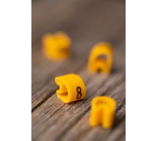 Маркер-кабельный 6,0кв.мм "8" (500шт.) (ЕС-3) EKF PROxima  plc-KM-6-8  EKF