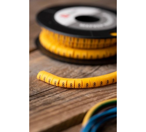 Маркер-кабельный 6,0кв.мм "8" (500шт.) (ЕС-3) EKF PROxima  plc-KM-6-8  EKF