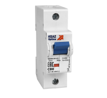 Выключатель автоматический однополюсный OptiDin BM125 100А D 15кА (BM125-1D100-14ln-УХЛ3)  138596  КЭАЗ