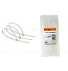 Хомут 3,6х350мм нейлон (белый) (100шт)   SQ0515-0124  TDM