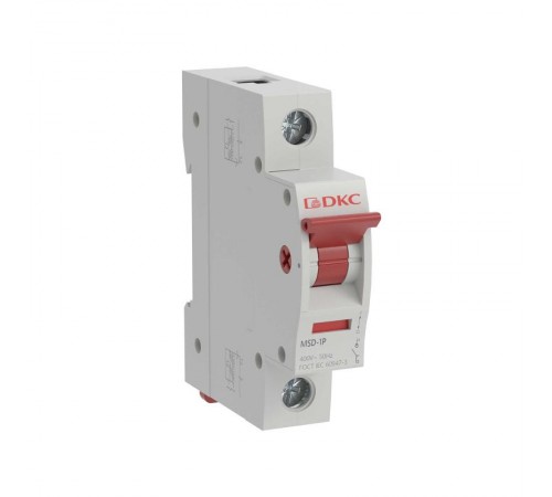 Выключатель нагрузки модульный YON MSD 1P 100A  MSD-1P100  DKC