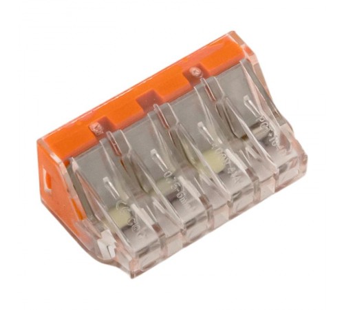 Клемма СМК 773-174 (с пастой), 4 отверстия, 2,5-6,0 мм2 (уп.50шт.) EKF PROxima  plc-smk-773-174  EKF