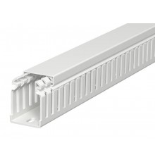 Распределительный кабельный канал LKVH 50x37,5x2000 мм (светло-серый) (LKVH 50037)  6178582  OBO Bettermann
