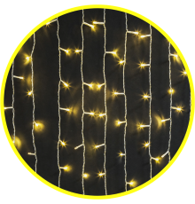 Гирлянда световая  NGF-C01-357WW-8-2x1.5m-230-TR-IP20  61864  Navigator