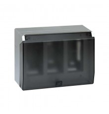 Simon CIMA 500 Бокс на 3 модуля 500CIMA с крышкой, наружный монтаж, 164х100х220мм, алюминий  51040003-033  Simon