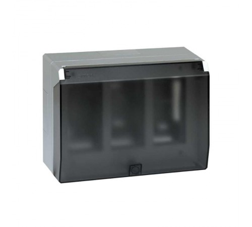Simon CIMA 500 Бокс на 3 модуля 500CIMA с крышкой, наружный монтаж, 164х100х220мм, алюминий  51040003-033  Simon