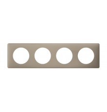 Celiane Перкаль Грэй Рамка 4-я (2+2+2+2 мод)  066724  Legrand