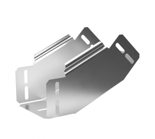 Угол вертикальный внутренний 45 градусов Стандарт INOX (AISI 304) 100х80  PR16.3143  Промрукав