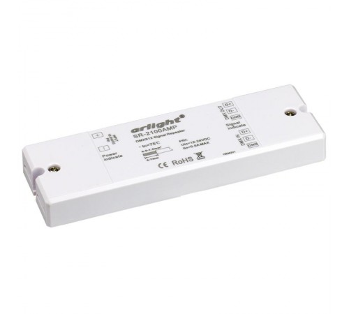 Усилитель DMX-сигнала SR-2100AMP (12-24V, 1CH)  019460  Arlight