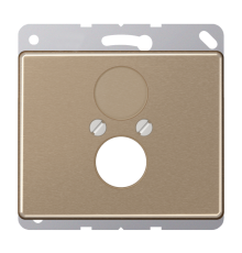 Крышка для 2-х гнезд; золотая бронза SL562GB Jung
