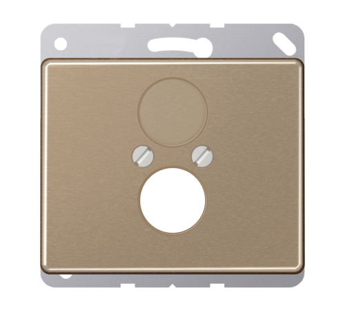 Крышка для 2-х гнезд; золотая бронза SL562GB Jung