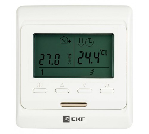 Термостат для теплых полов электронный 16 A 230В с датчиком пола  EKF Proxima  ett-1  EKF