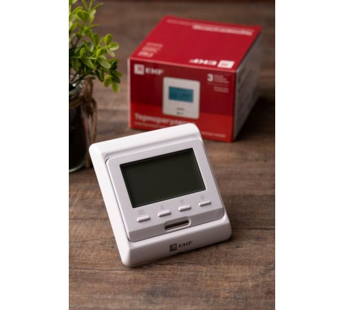 Термостат для теплых полов электронный 16 A 230В с датчиком пола  EKF Proxima  ett-1  EKF