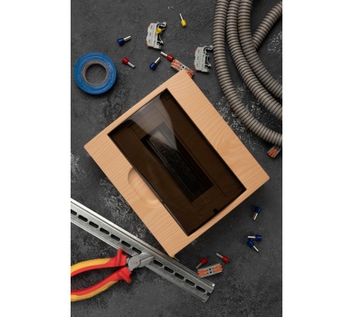 Щит распределительный навесной ЩРН-П-10 светлое дерево IP41 EKF PROxima  pb40-n-10-light  EKF